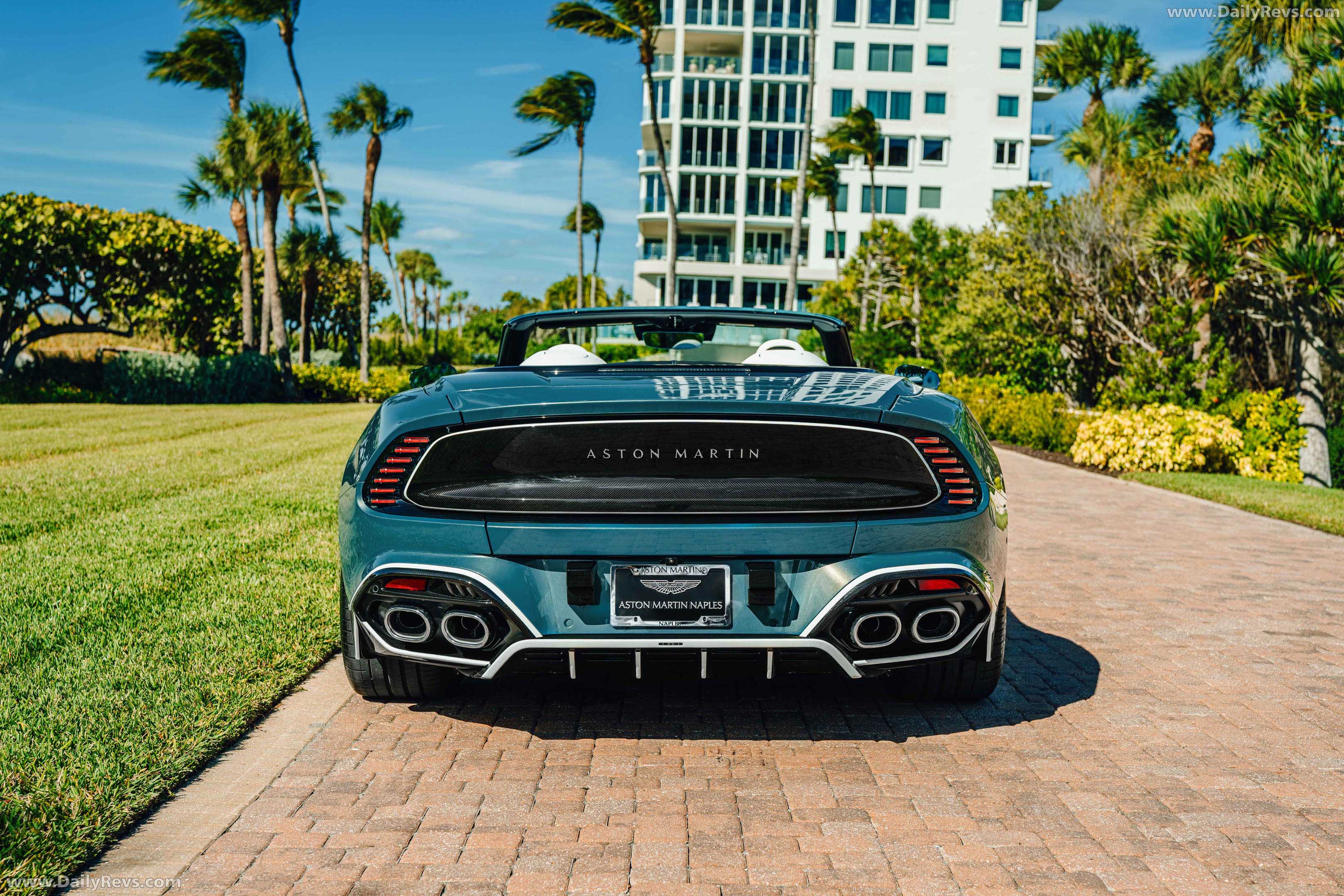 2026 Aston Martin Vanquish Volante Wave Edition Rear View