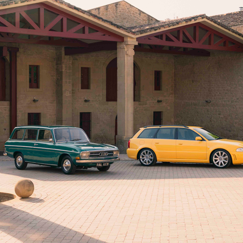 1968 Audi 80 Variant Front View