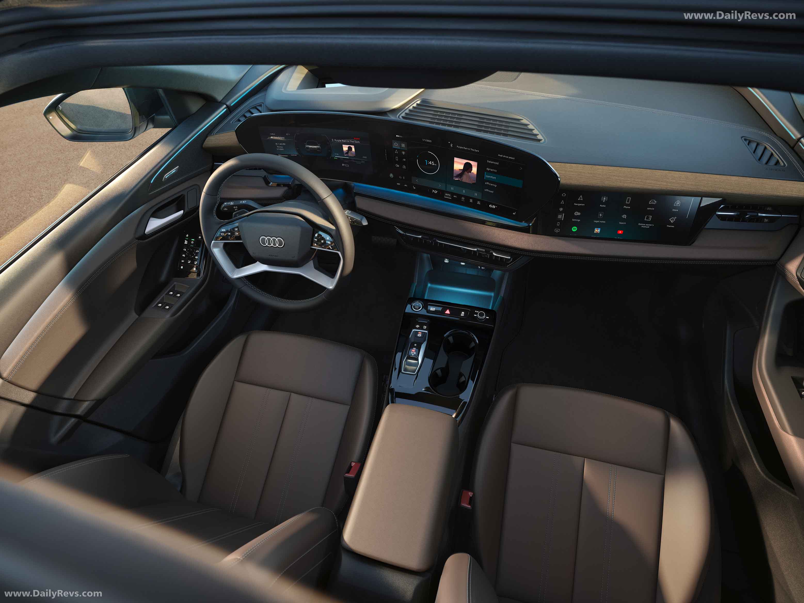 2025 Audi Q6 Sportback e-tron AU516 US Version Interior