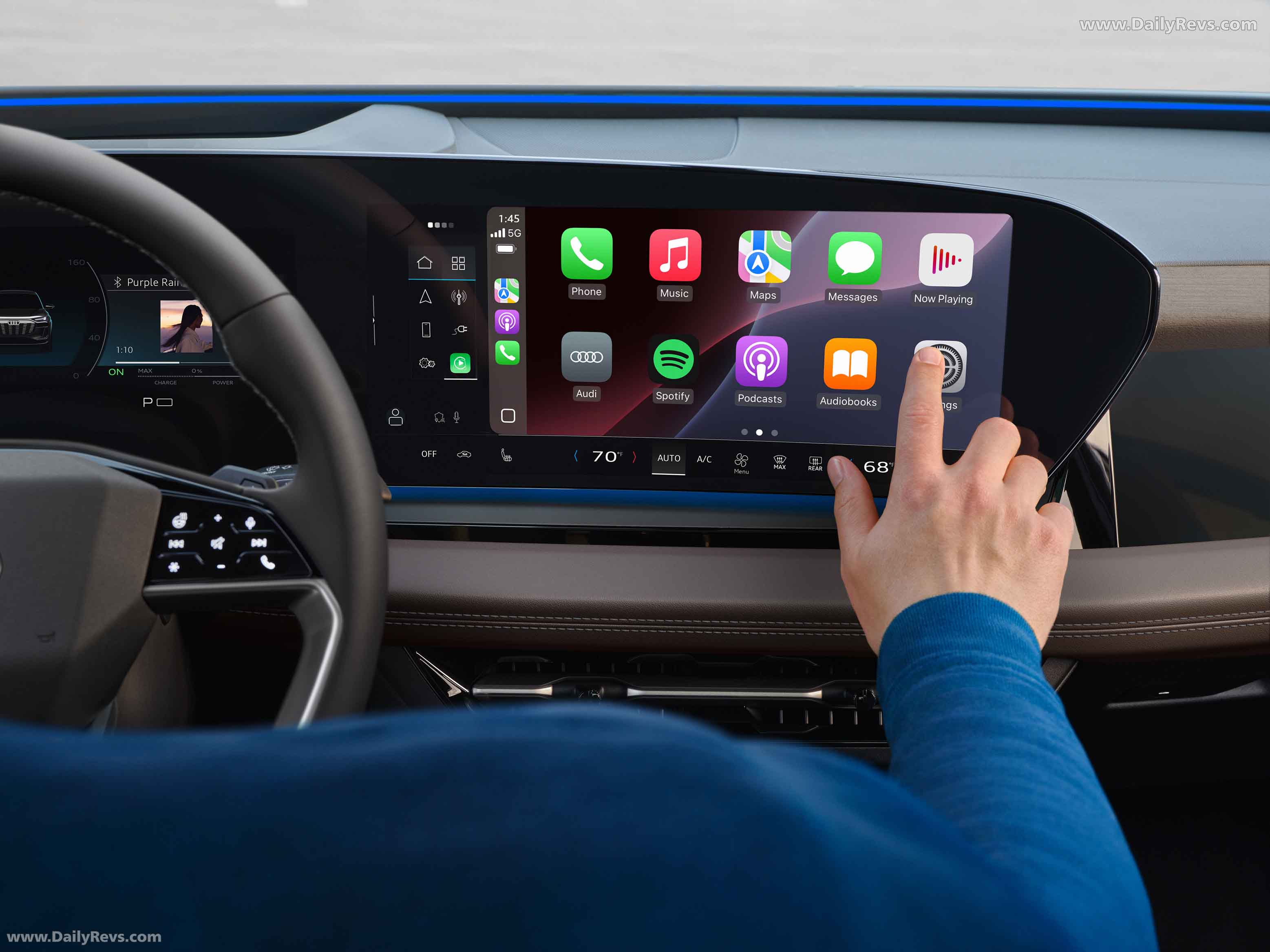 2025 Audi Q6 Sportback e-tron AU516 US Version Interior