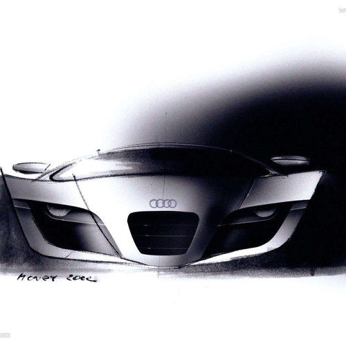 2004 Audi RSQ Concept Sketches