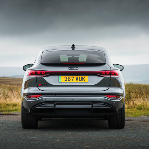 2025 Audi SQ6 Sportback e-tron AU516 UK Version Rear View