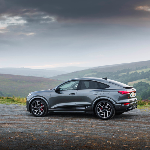 2025 Audi SQ6 Sportback e-tron AU516 UK Version Rear View