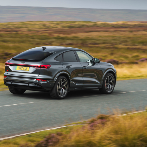 2025 Audi SQ6 Sportback e-tron AU516 UK Version Rear View