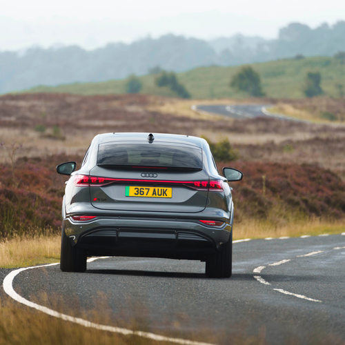 2025 Audi SQ6 Sportback e-tron AU516 UK Version Rear View