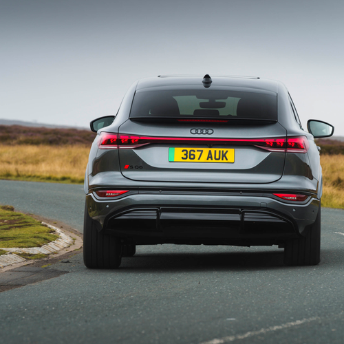 2025 Audi SQ6 Sportback e-tron AU516 UK Version Rear View