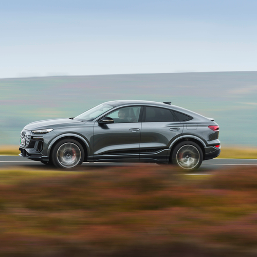 2025 Audi SQ6 Sportback e-tron AU516 UK Version Side View