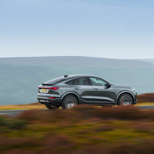 2025 Audi SQ6 Sportback e-tron AU516 UK Version Side View
