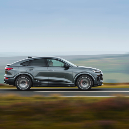 2025 Audi SQ6 Sportback e-tron AU516 UK Version Side View