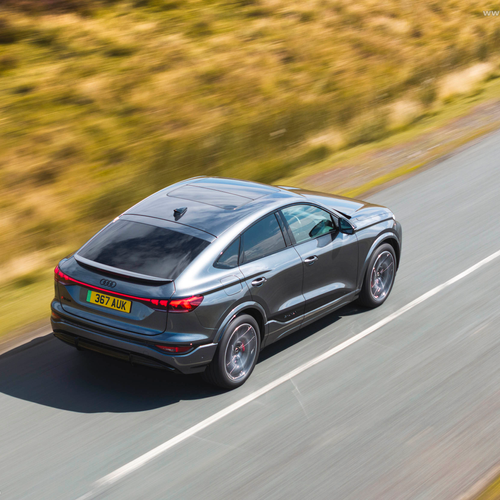 2025 Audi SQ6 Sportback e-tron AU516 UK Version Top View