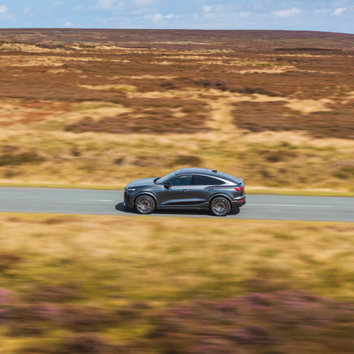 2025 Audi SQ6 Sportback e-tron AU516 UK Version Top View