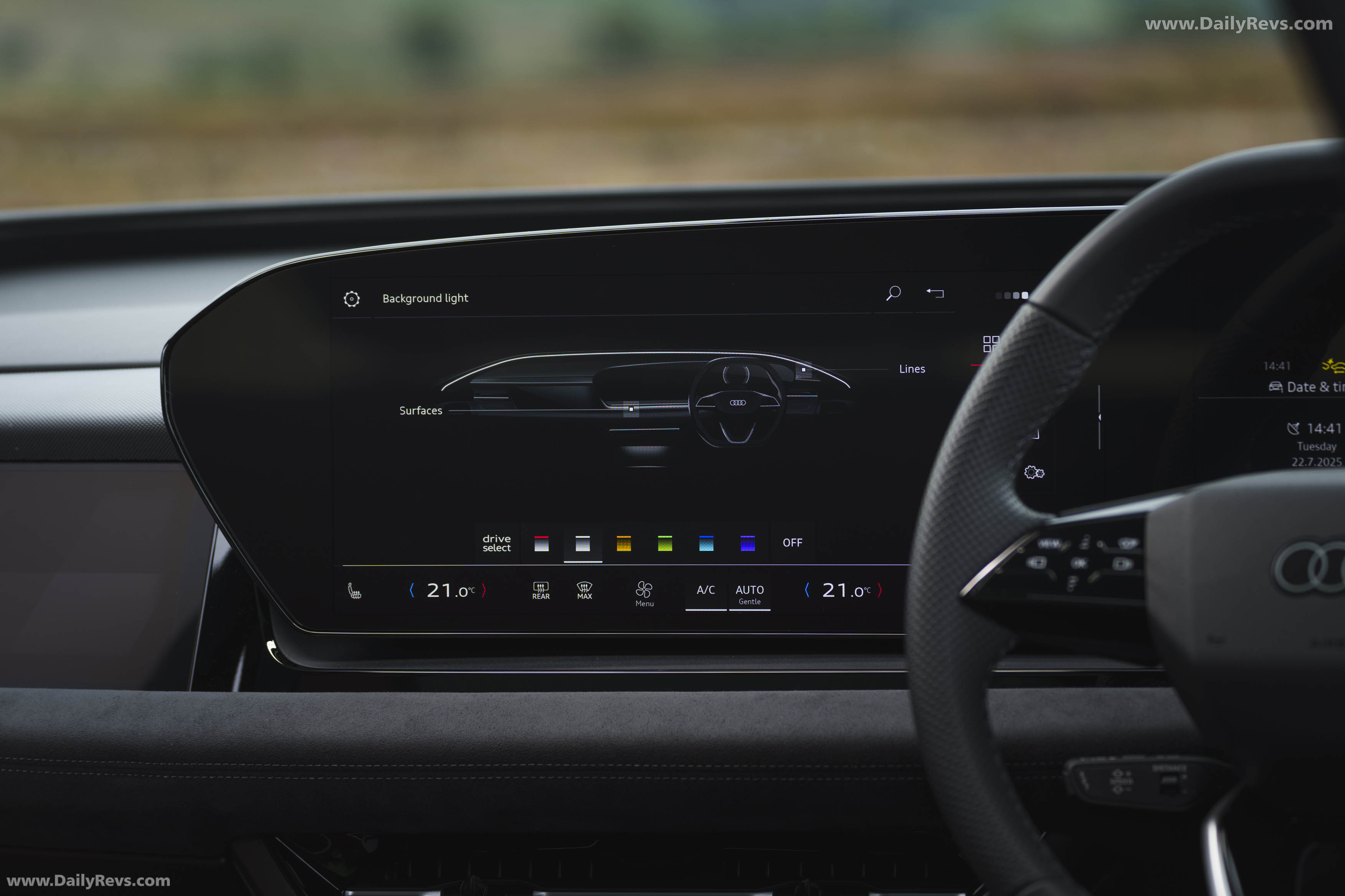 2025 Audi SQ6 Sportback e-tron AU516 UK Version Interior
