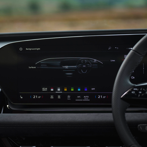 2025 Audi SQ6 Sportback e-tron AU516 UK Version Interior