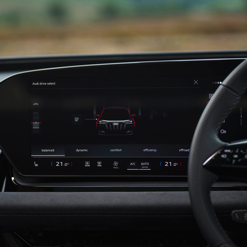 2025 Audi SQ6 Sportback e-tron AU516 UK Version Interior