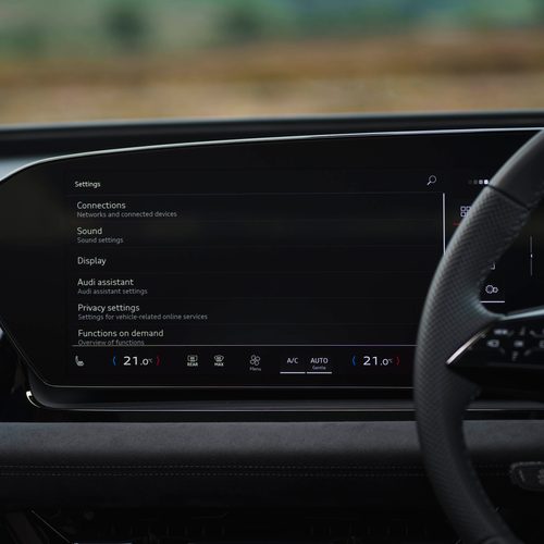 2025 Audi SQ6 Sportback e-tron AU516 UK Version Interior