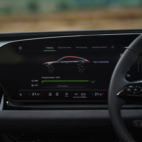2025 Audi SQ6 Sportback e-tron AU516 UK Version Interior