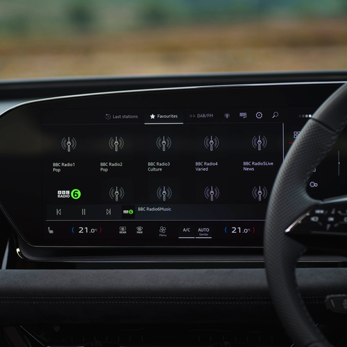 2025 Audi SQ6 Sportback e-tron AU516 UK Version Interior