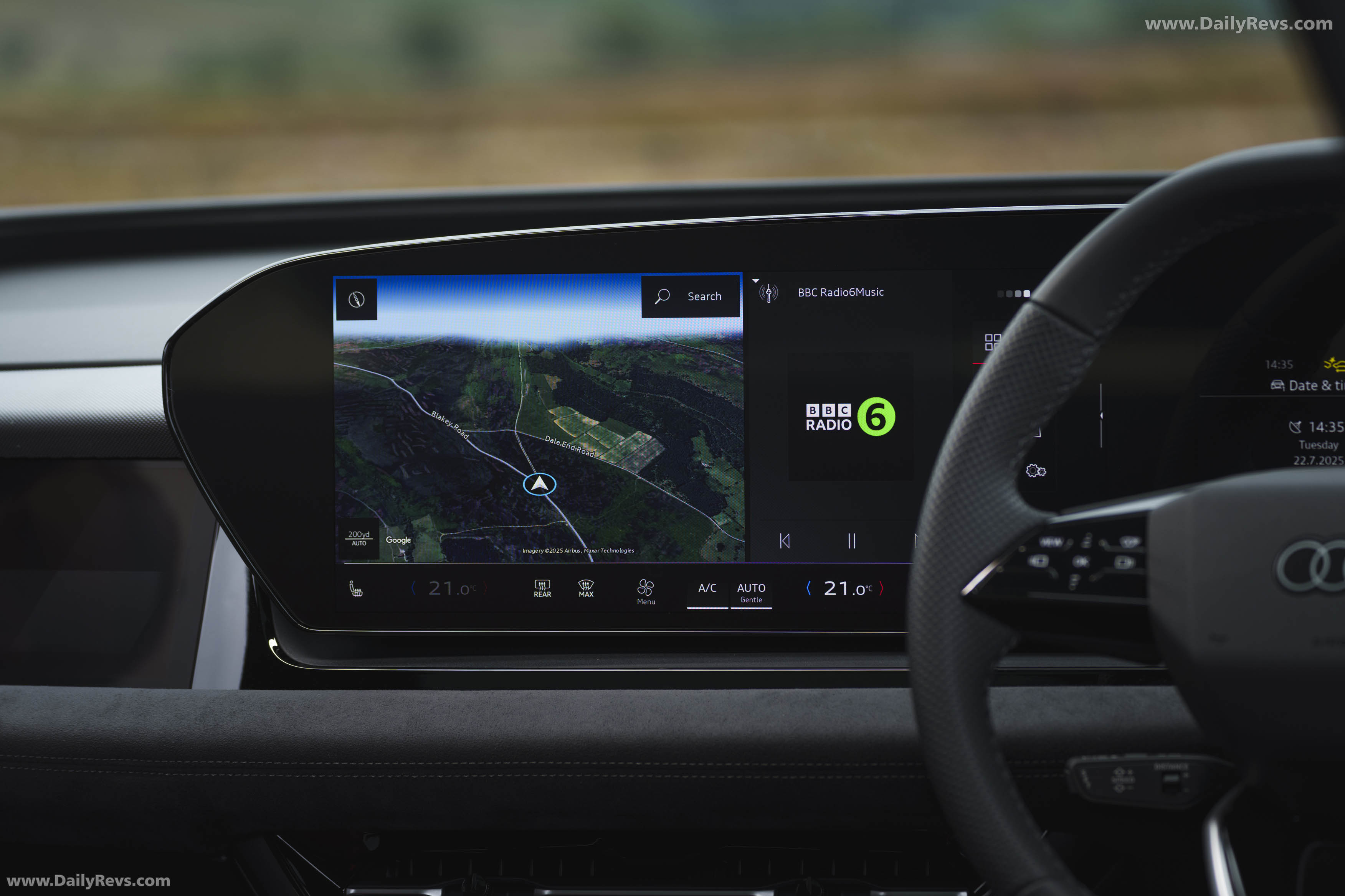 2025 Audi SQ6 Sportback e-tron AU516 UK Version Interior