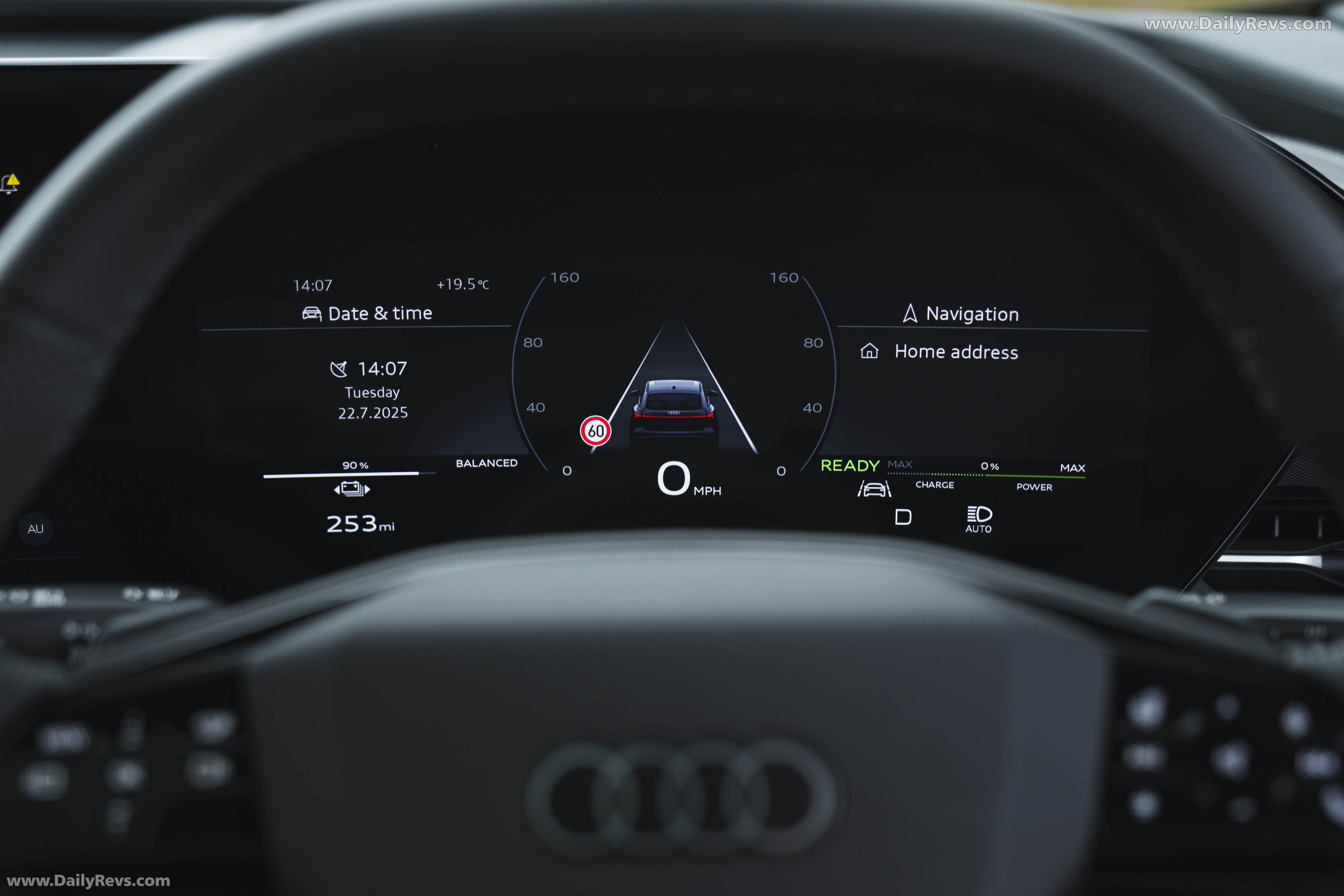 2025 Audi SQ6 Sportback e-tron AU516 UK Version Interior