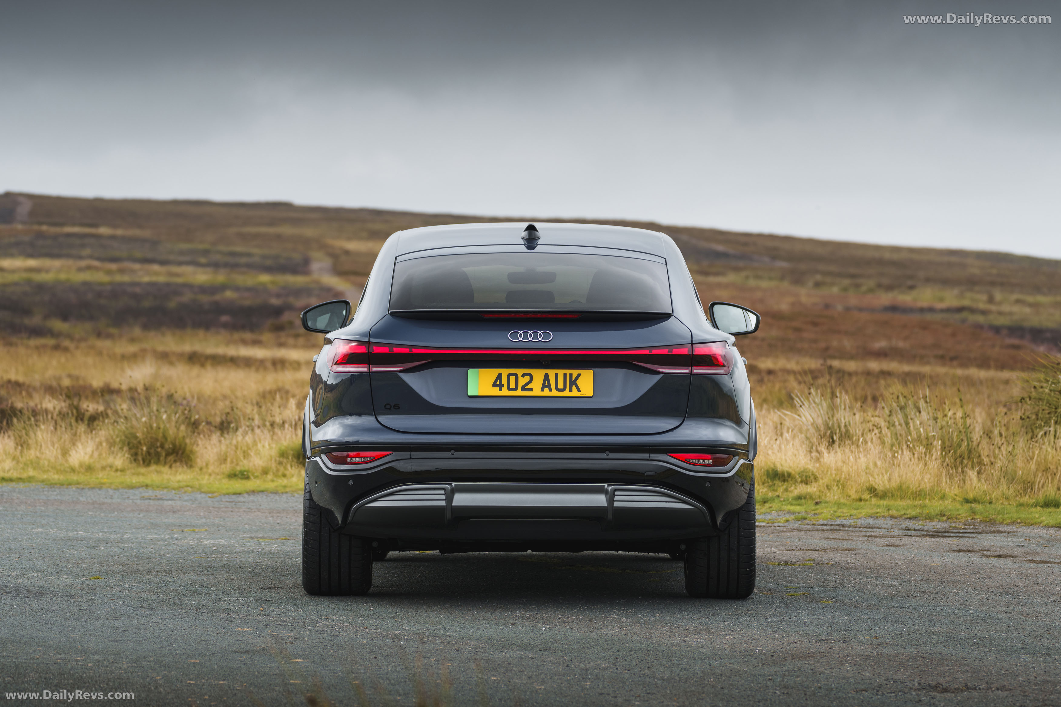 2025 Audi Q6 Sportback e-tron S-Line AU516 Rear View