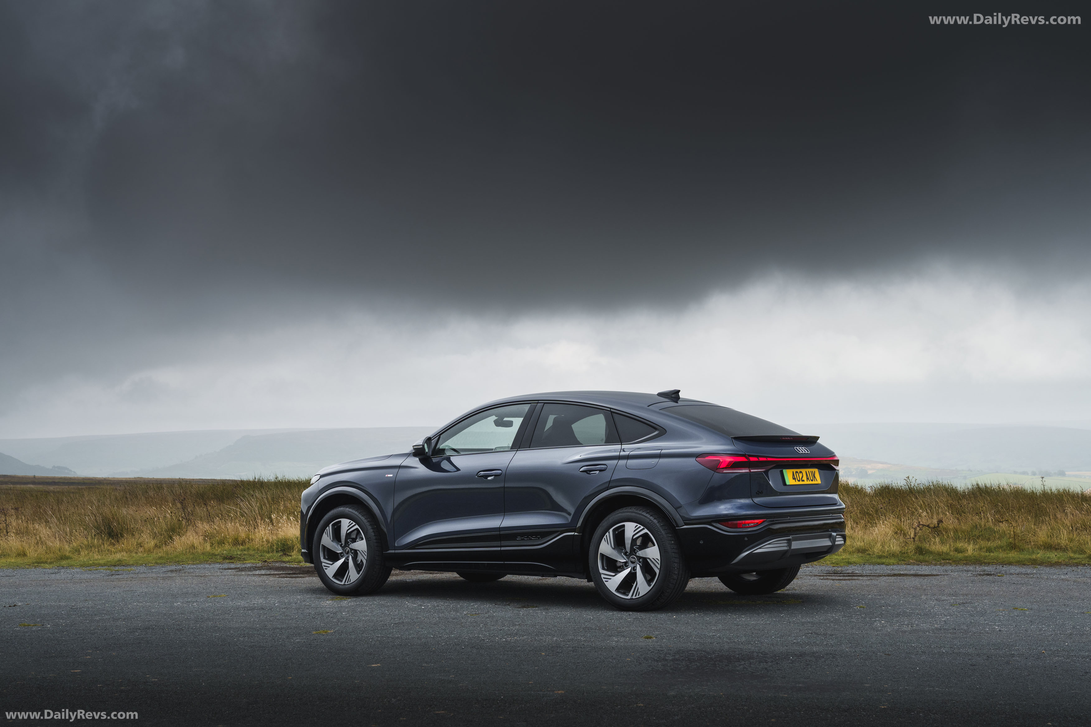 2025 Audi Q6 Sportback e-tron S-Line AU516 Rear View