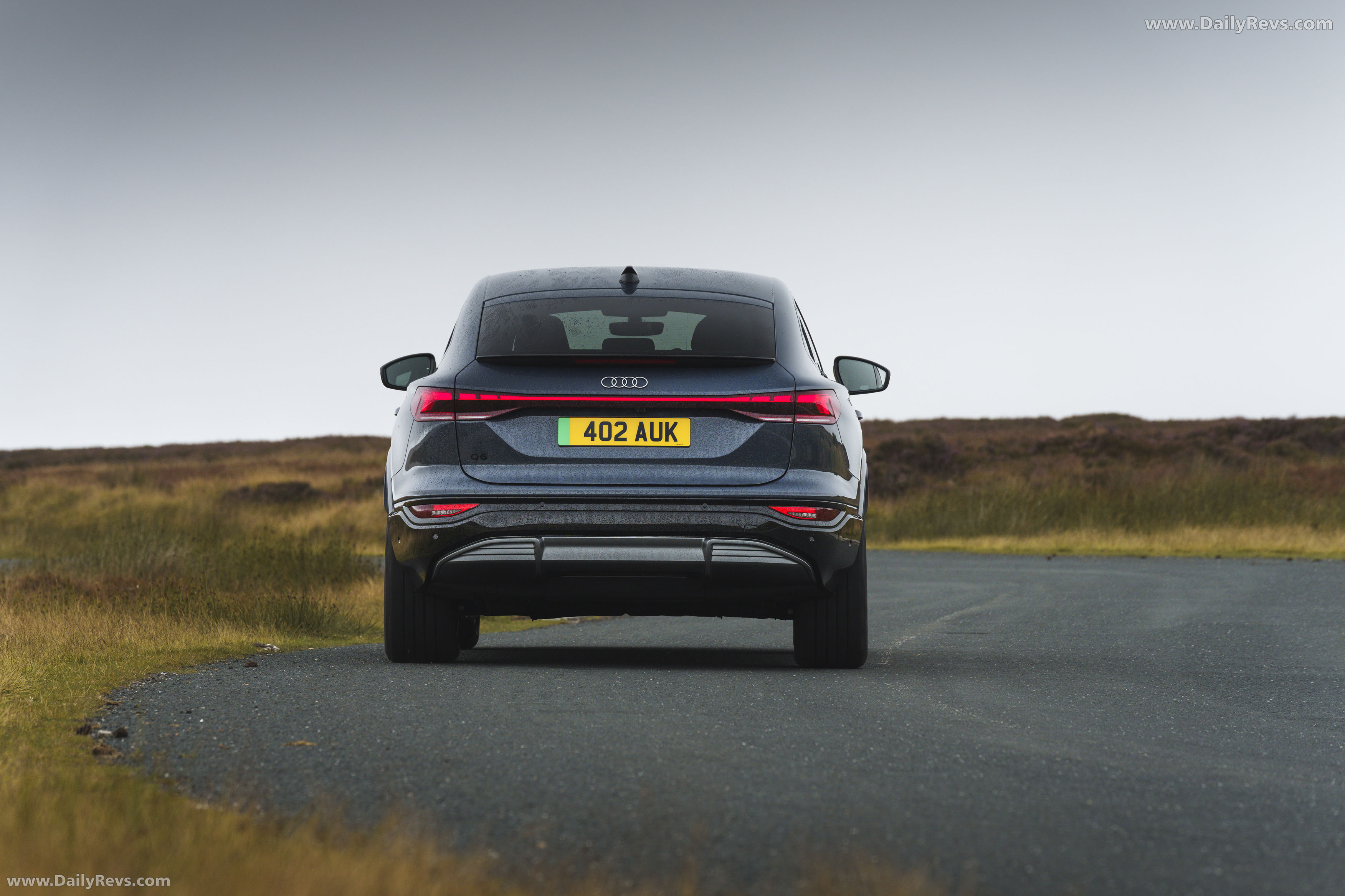 2025 Audi Q6 Sportback e-tron S-Line AU516 Rear View