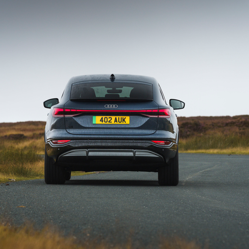 2025 Audi Q6 Sportback e-tron S-Line AU516 Rear View