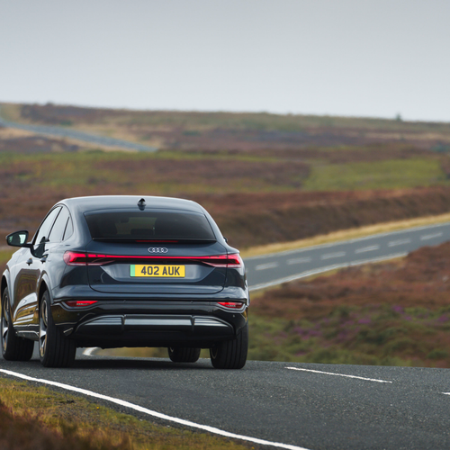 2025 Audi Q6 Sportback e-tron S-Line AU516 Rear View