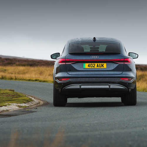 2025 Audi Q6 Sportback e-tron S-Line AU516 Rear View