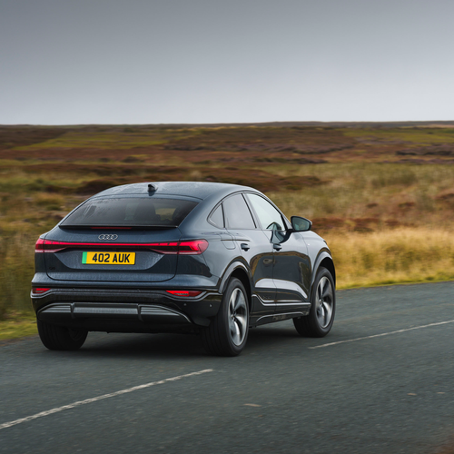2025 Audi Q6 Sportback e-tron S-Line AU516 Rear View