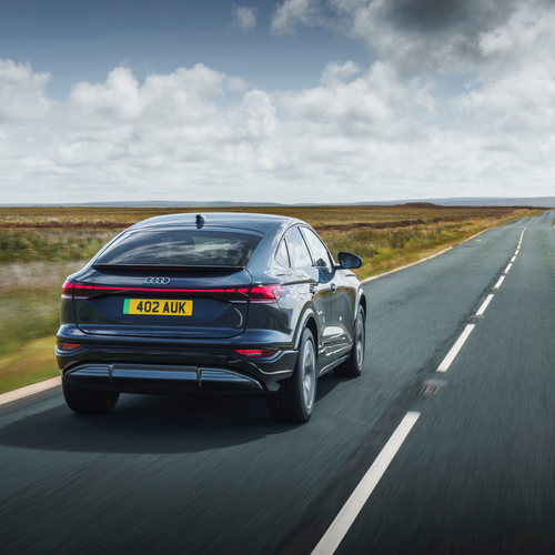 2025 Audi Q6 Sportback e-tron S-Line AU516 Rear View