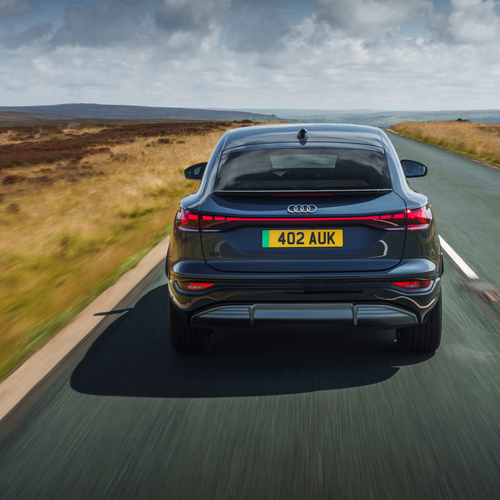 2025 Audi Q6 Sportback e-tron S-Line AU516 Rear View