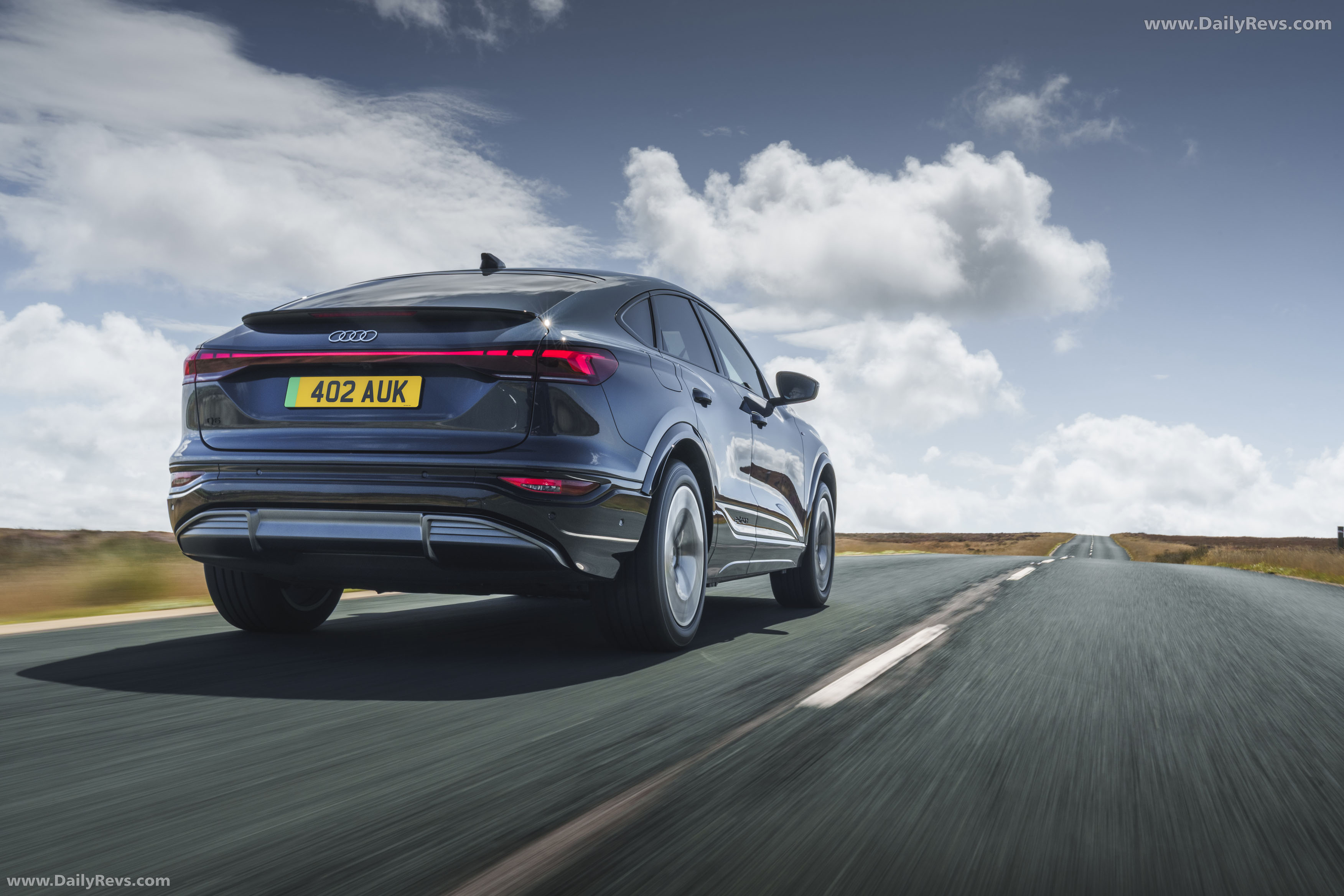 2025 Audi Q6 Sportback e-tron S-Line AU516 Rear View