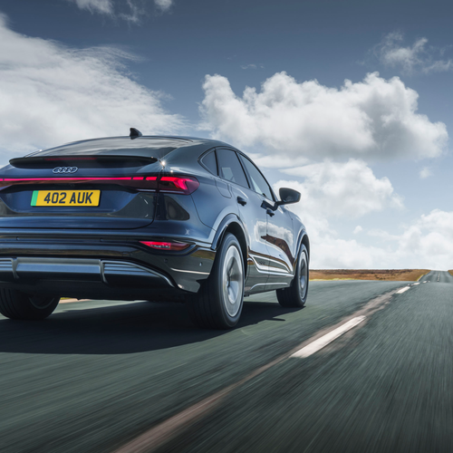 2025 Audi Q6 Sportback e-tron S-Line AU516 Rear View
