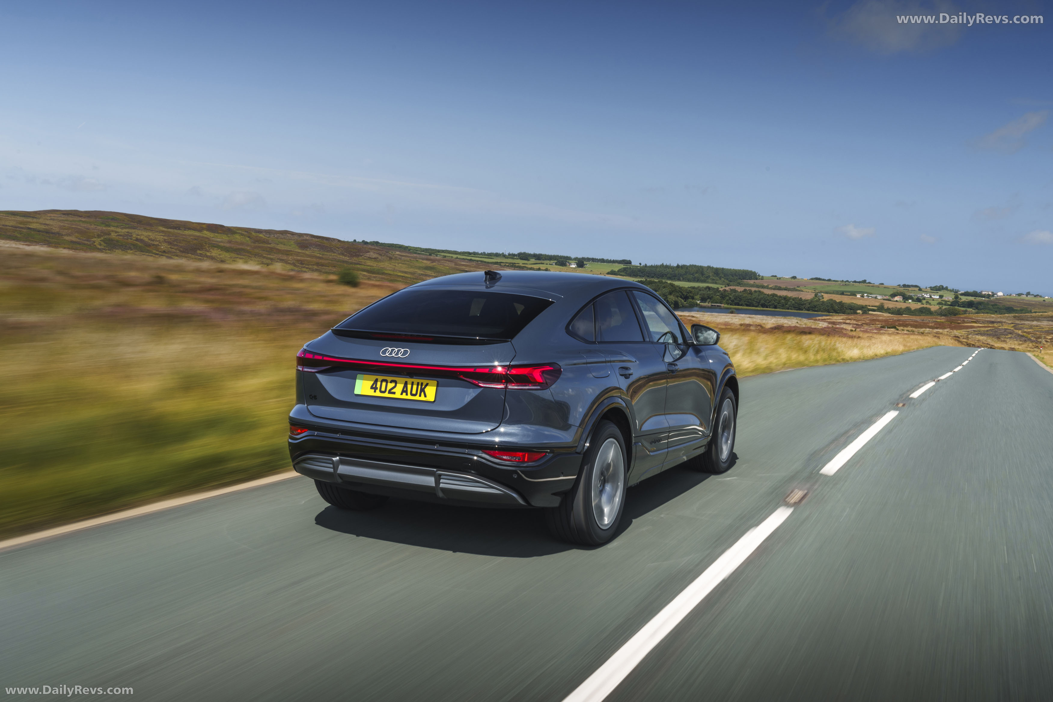 2025 Audi Q6 Sportback e-tron S-Line AU516 Rear View