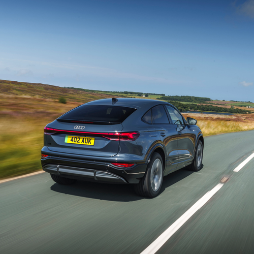 2025 Audi Q6 Sportback e-tron S-Line AU516 Rear View