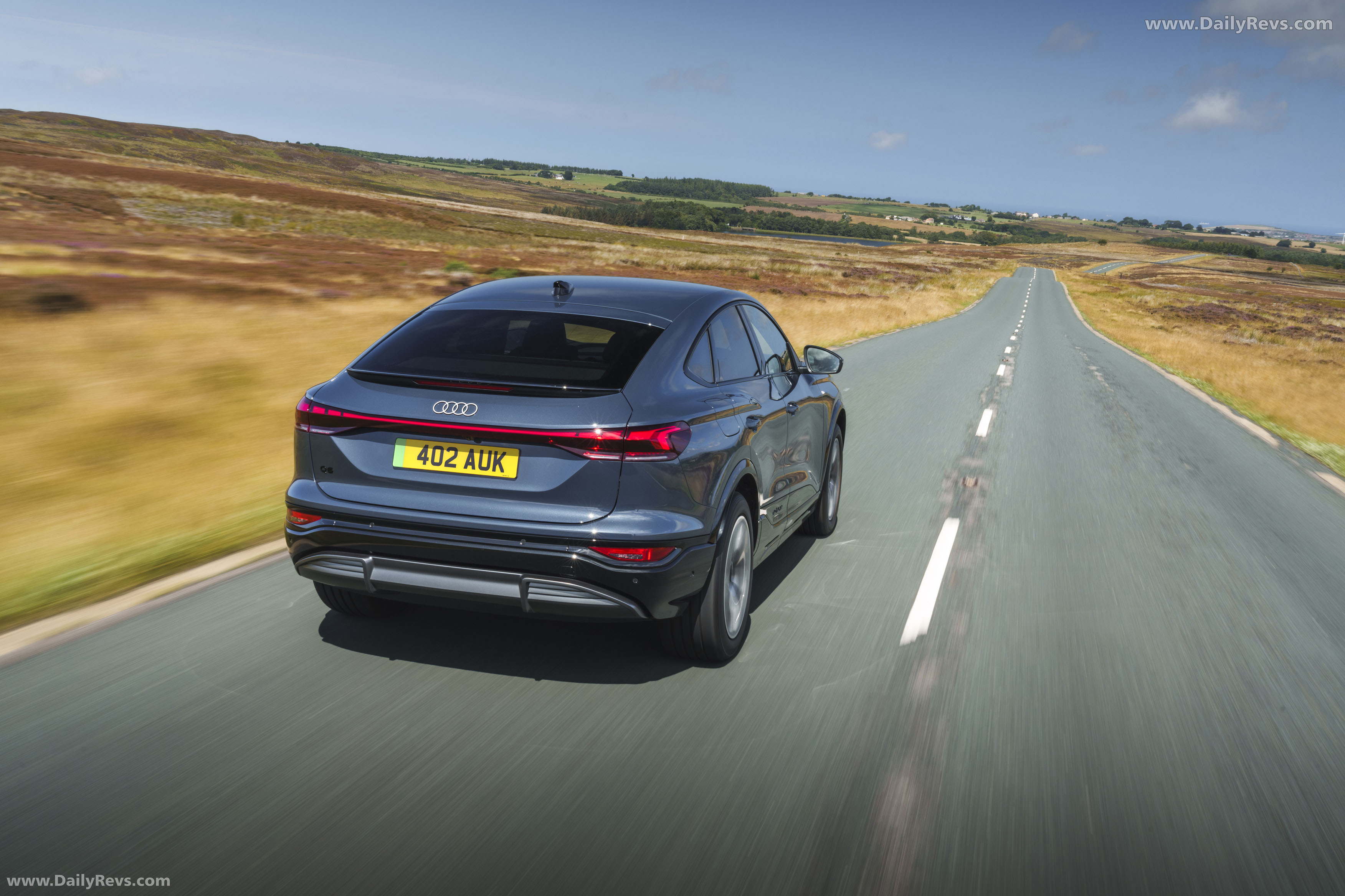 2025 Audi Q6 Sportback e-tron S-Line AU516 Rear View