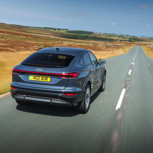 2025 Audi Q6 Sportback e-tron S-Line AU516 Rear View