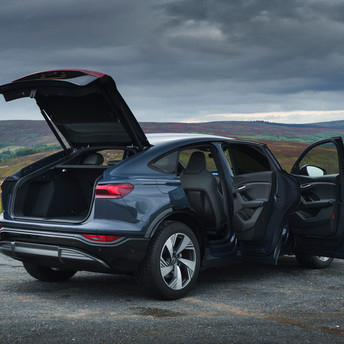 2025 Audi Q6 Sportback e-tron S-Line AU516 Rear View