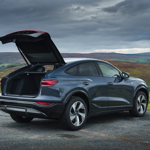 2025 Audi Q6 Sportback e-tron S-Line AU516 Rear View