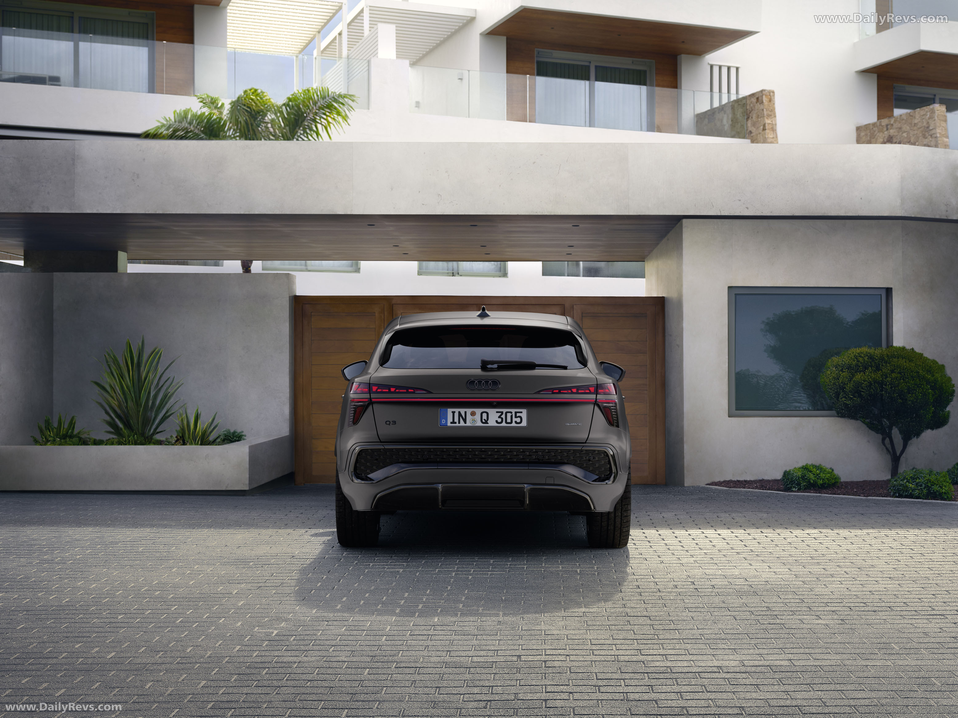 2026 Audi Q3 Sportback F3 Rear View