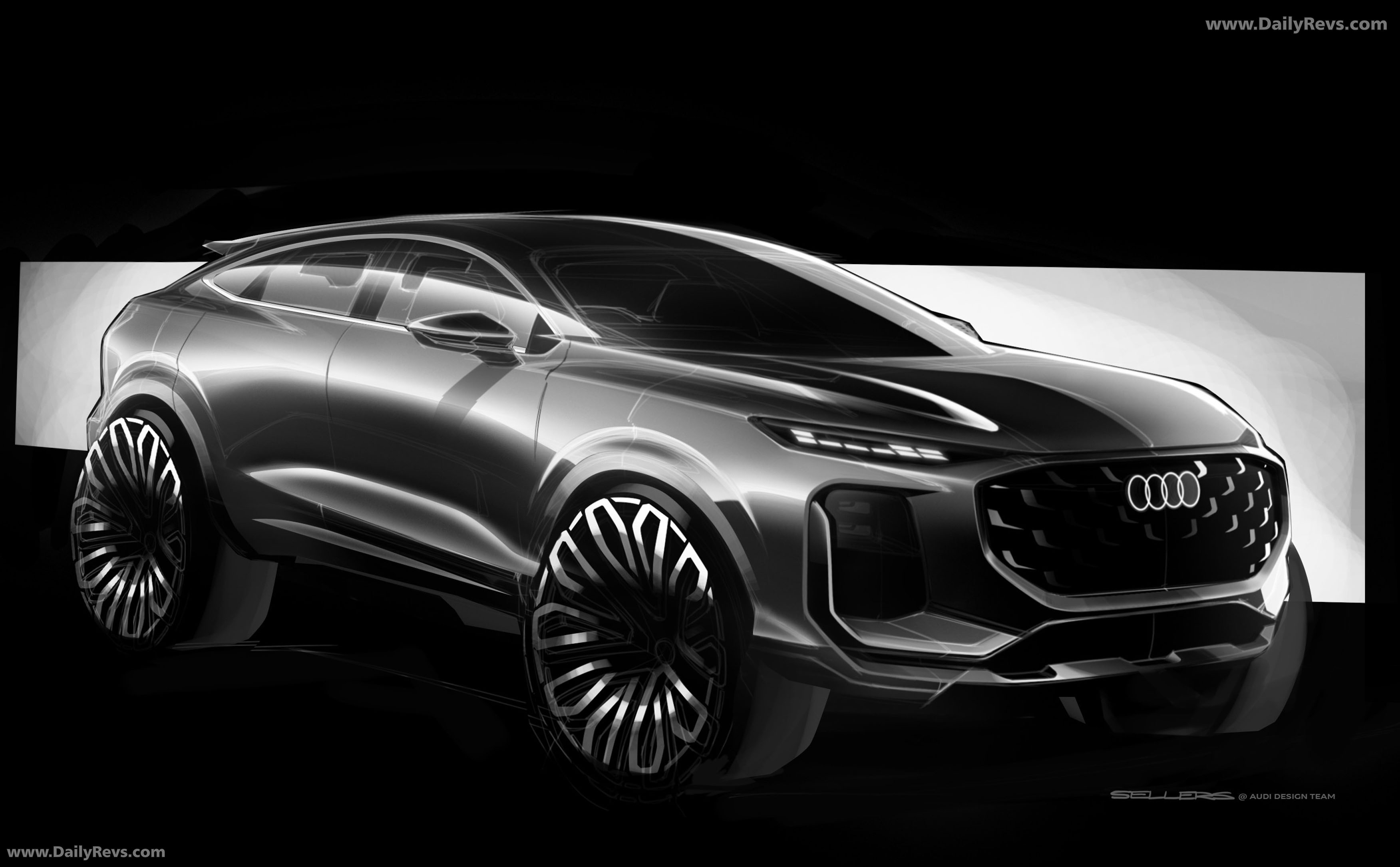 2026 Audi Q3 Sportback F3 Sketches