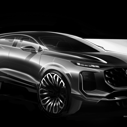 2026 Audi Q3 Sportback F3 Sketches
