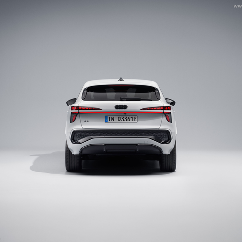 2026 Audi Q3 Sportback e-hybrid F3 Rear View
