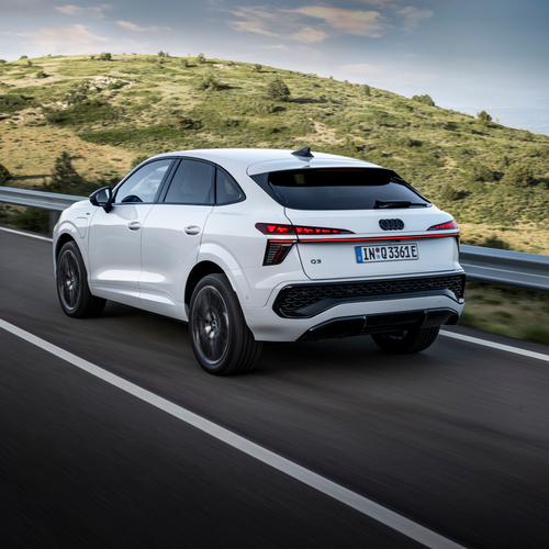 2026 Audi Q3 Sportback e-hybrid F3 Rear View