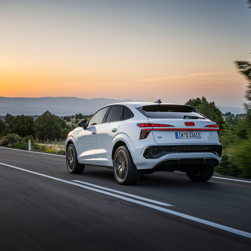 2026 Audi Q3 Sportback e-hybrid F3 Rear View