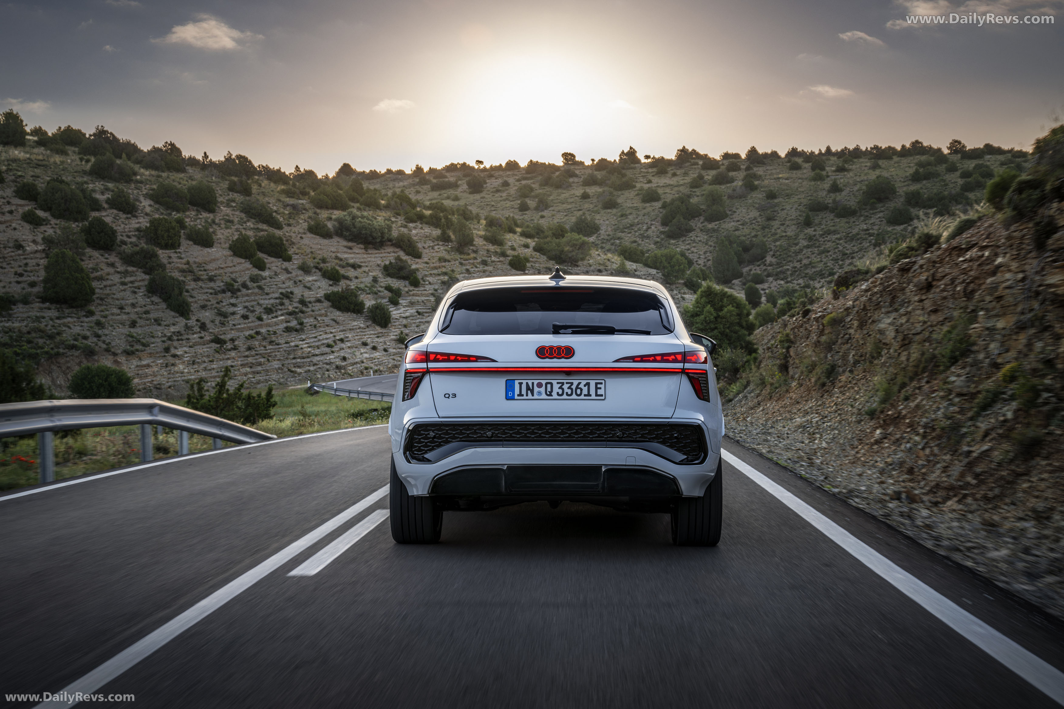 2026 Audi Q3 Sportback e-hybrid F3 Rear View