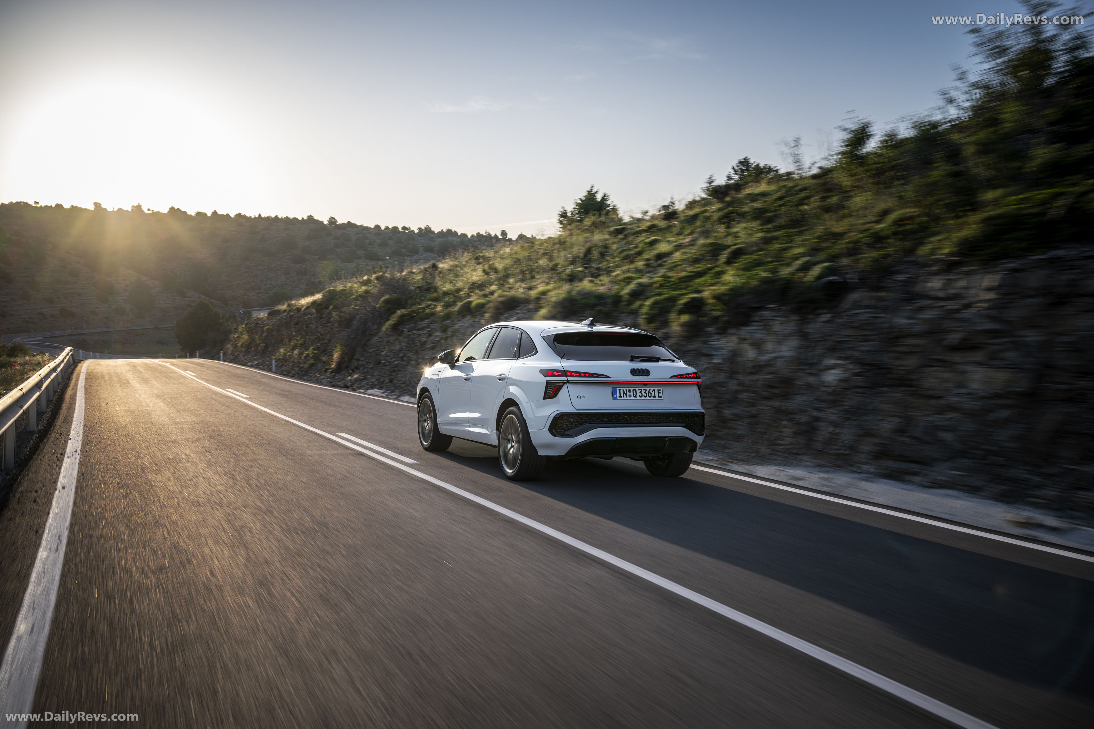 2026 Audi Q3 Sportback e-hybrid F3 Rear View