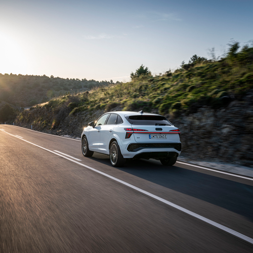 2026 Audi Q3 Sportback e-hybrid F3 Rear View
