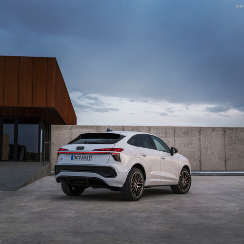 2026 Audi Q3 Sportback e-hybrid F3 Rear View